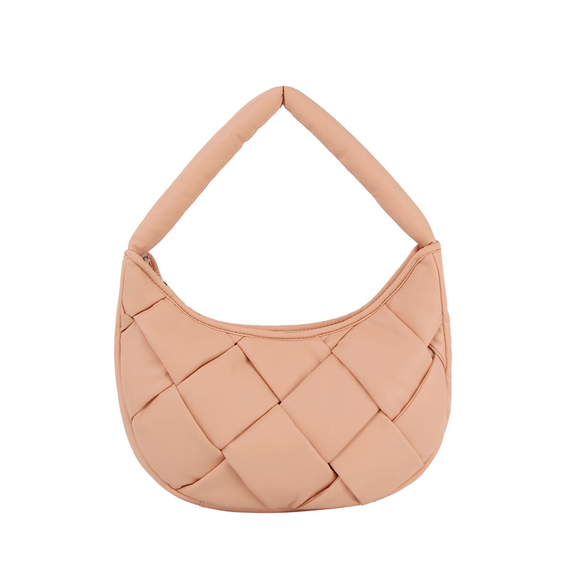 Eco stitch Puffy Woven Hobo Shoulder Bag > Hobo > Mezon Handbags